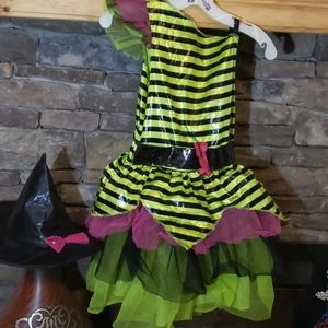 SALE⚡GIRLS WHIMSICAL WITCH COSTUME SZ L10/12